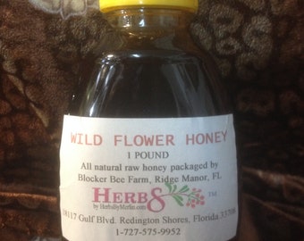 Wild Flower Honey  -  1 pound