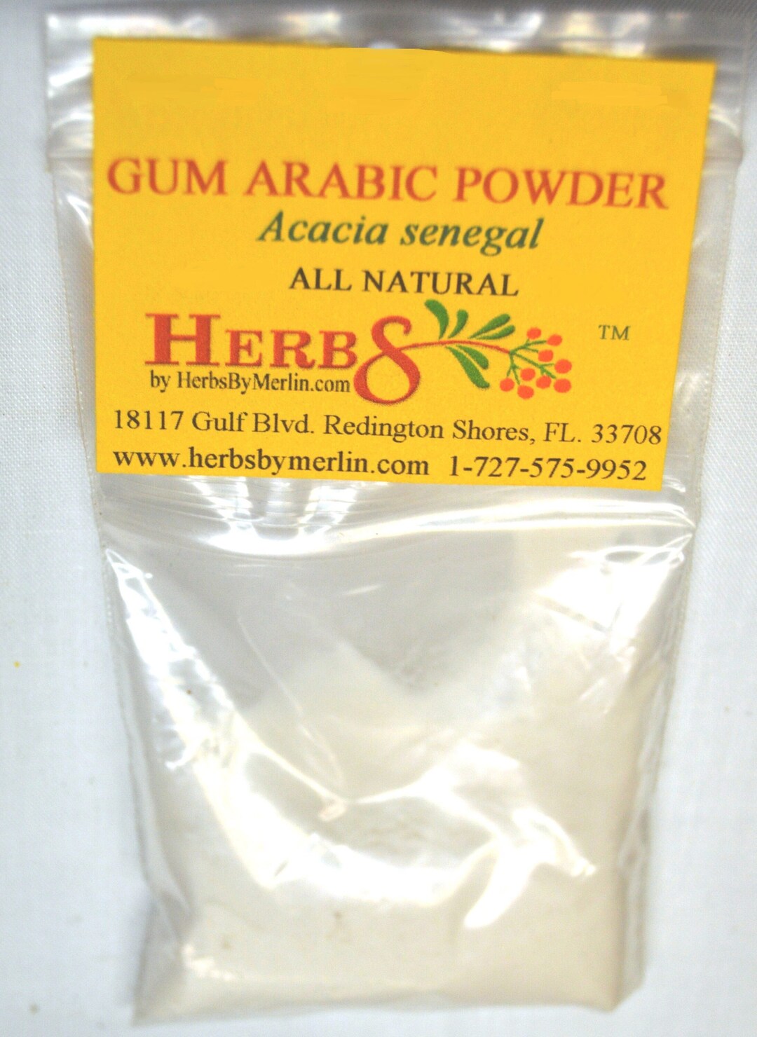 Gum Arabic Powder. acacia Senegal - Etsy