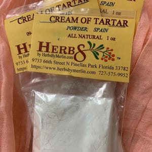 Cream of Tartar