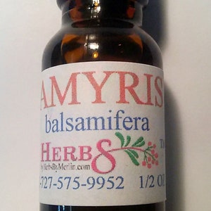Amyris (West Indian Sandalwood) Fragrance Blend Oil