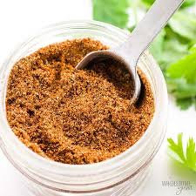 Taco Seasoning 2.4 Ounces. Chili Pepper Salt Cumin Etsy