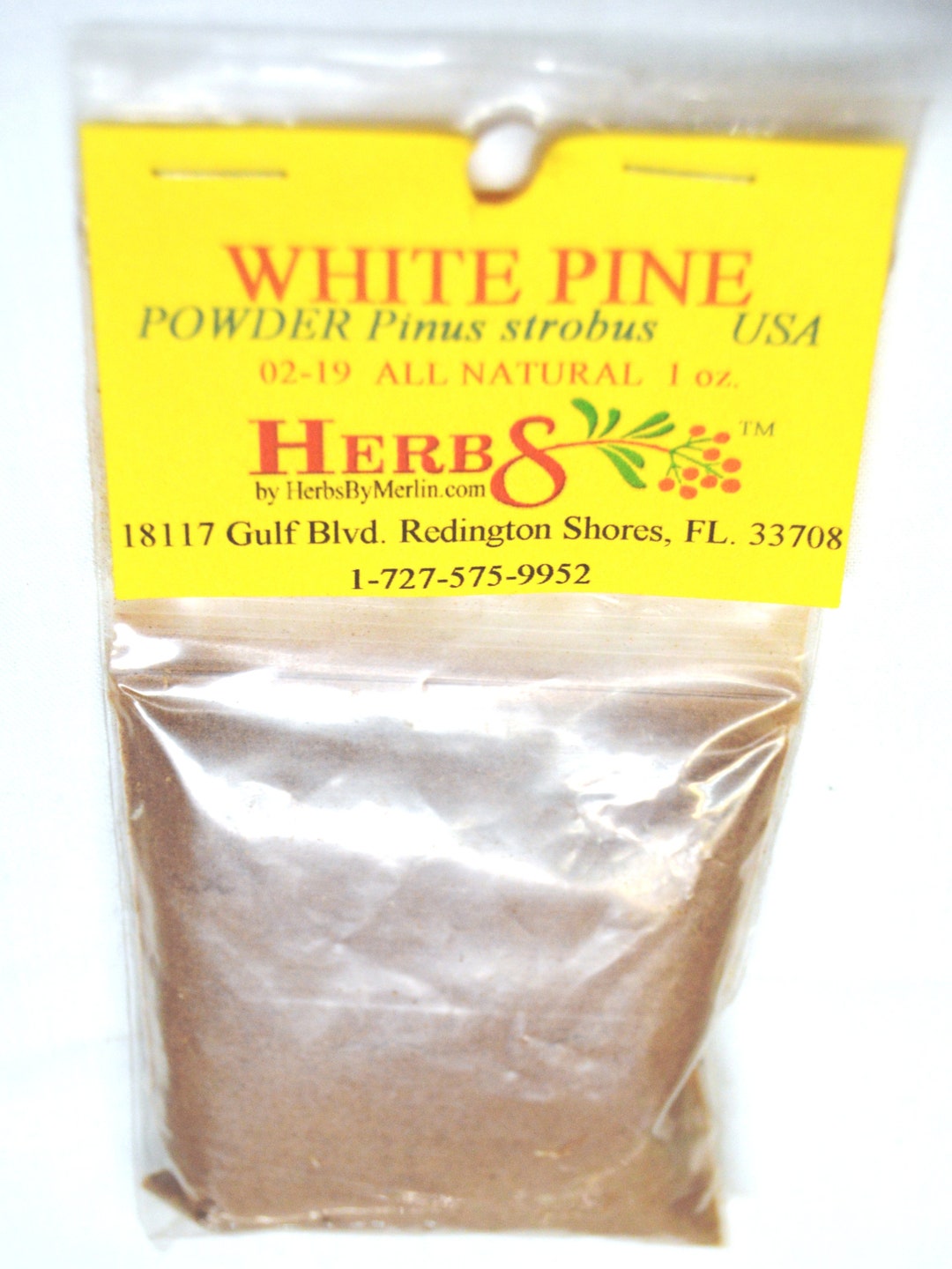 White Pine Bark Powder pinus Strobus. Etsy