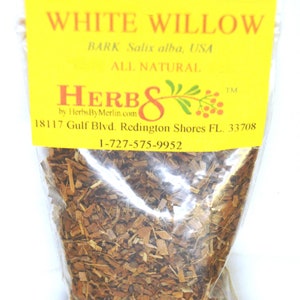 White Willow Bark C/S -  (Salix alba).