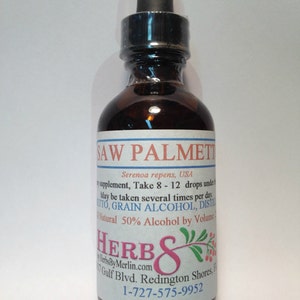 Saw Palmetto Tincture