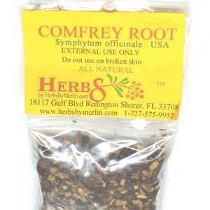 Comfrey Root.     (Symphytum officinale)