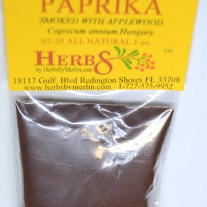 Paprika affumicata. Affumicata con legno di melo - (Capsicum annium).