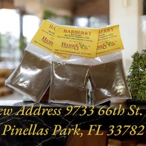 Barberry Root Powder (Berberis vulgaris) Cut Dried Sifted and Hand Packed