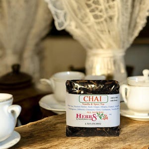 チャイティーハーブブレンド 手作りの茶葉をブレンドした独自のブレンド