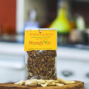 Burdock Root    Cut/Sifted Hand Packed (Arctium lappa)