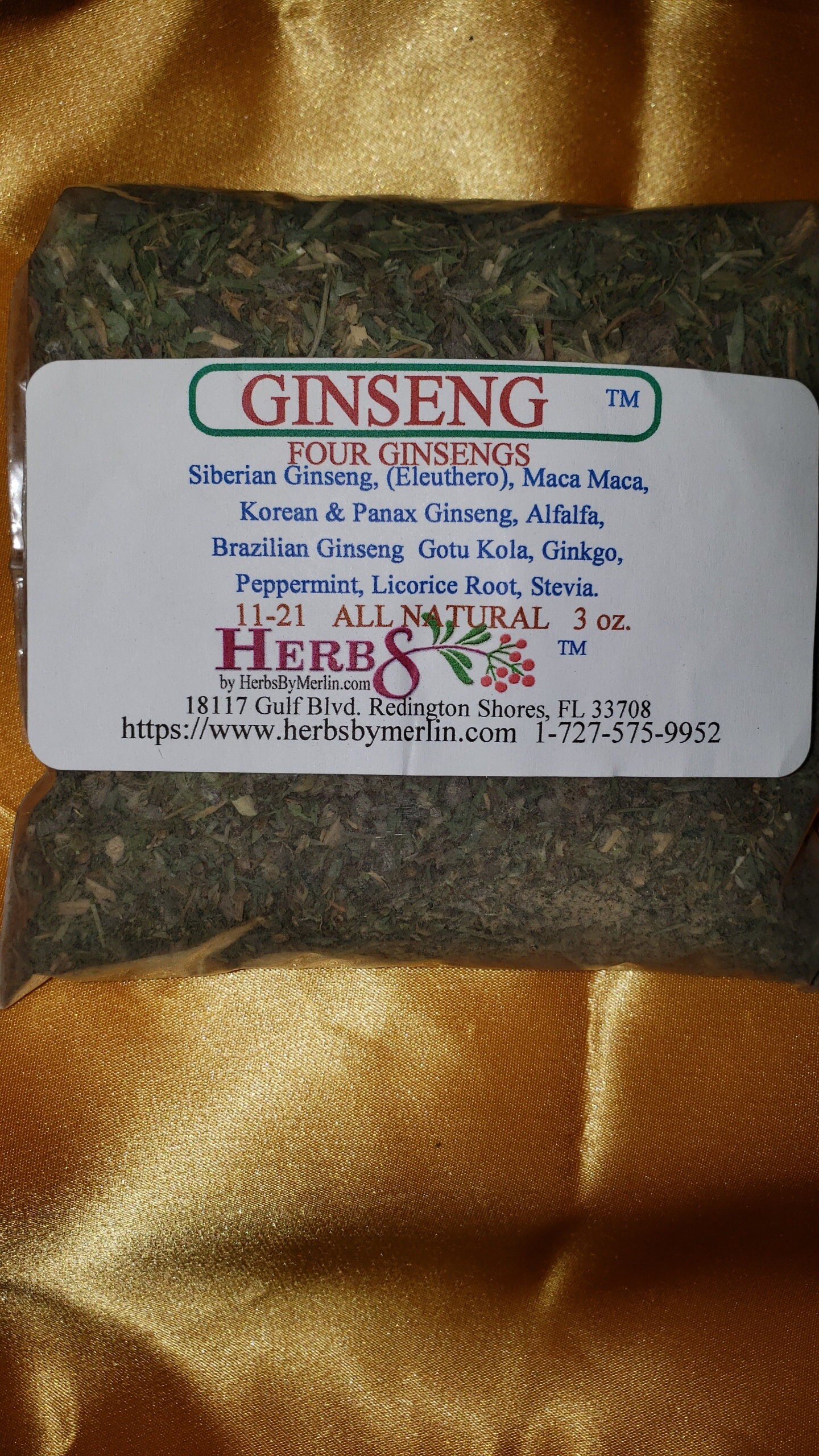Four Ginseng Tea Herbal Blend