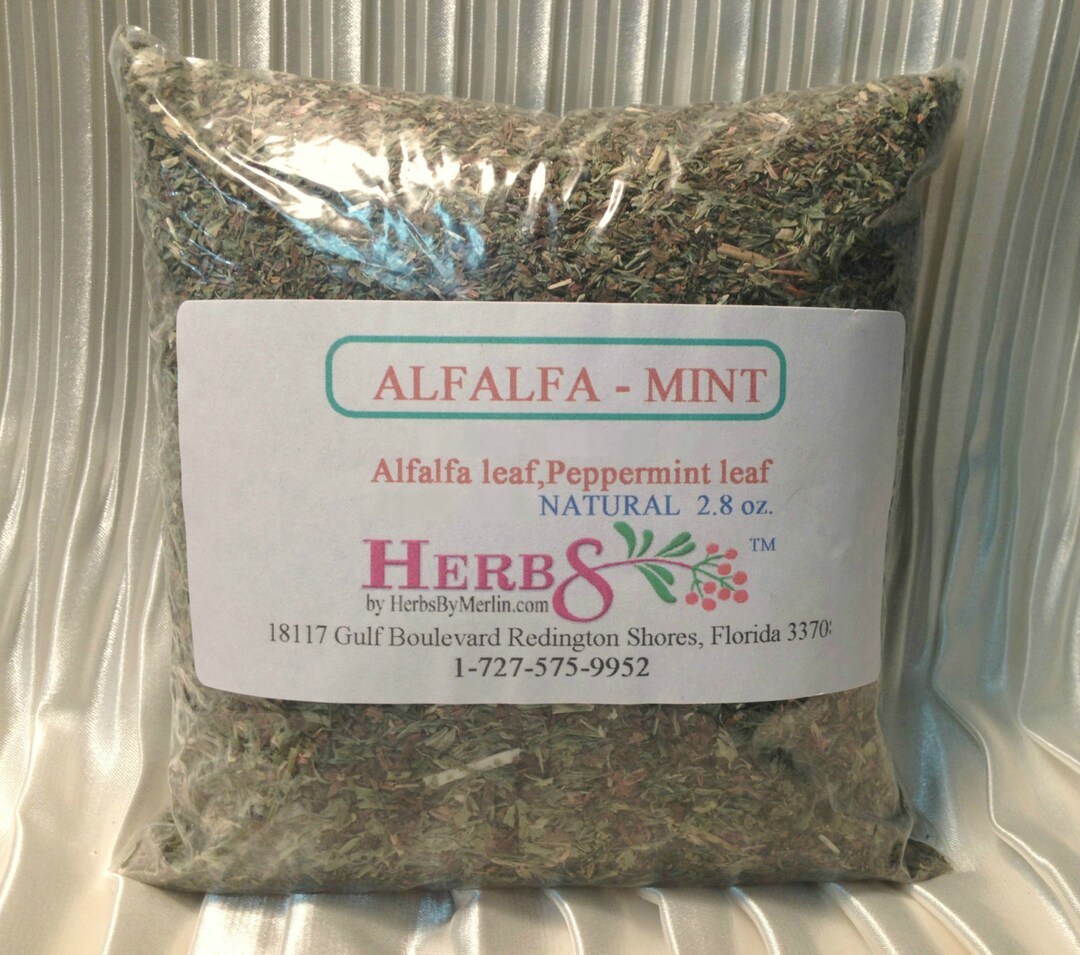 Alfalfa Mint Tea A Loose Leaf Tea Etsy