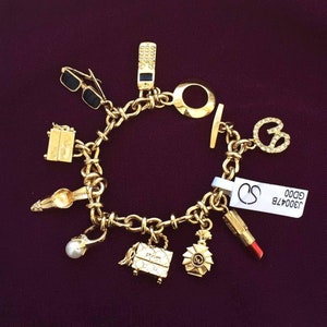 Designer Zipper Pull Charm Bracelet – 2nd Chance Trinkets