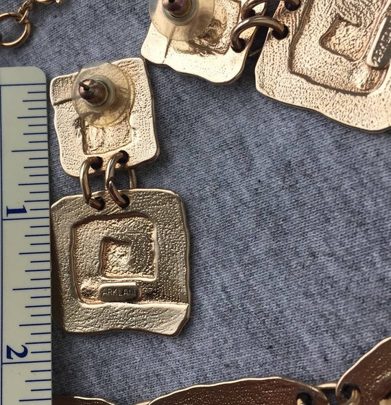 Park Lane Necklace Earrings set Pierced dangle si… - image 6