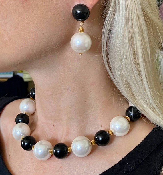 Perfection Anne Klein Necklace Earrings 
