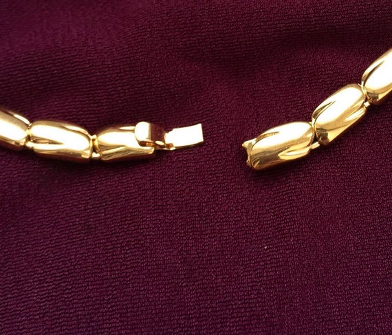 Wow! Designer Style V-shaped Crystal Necklace Rhi… - image 3