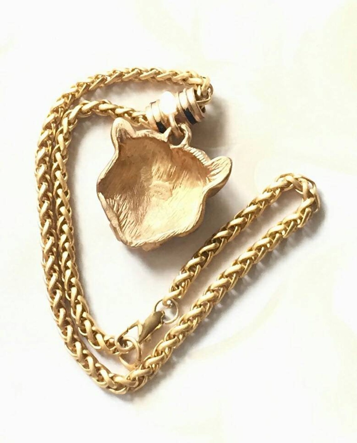 Sexy Puma Cougar Necklace Figural Animal Panther Rope Gold Etsy