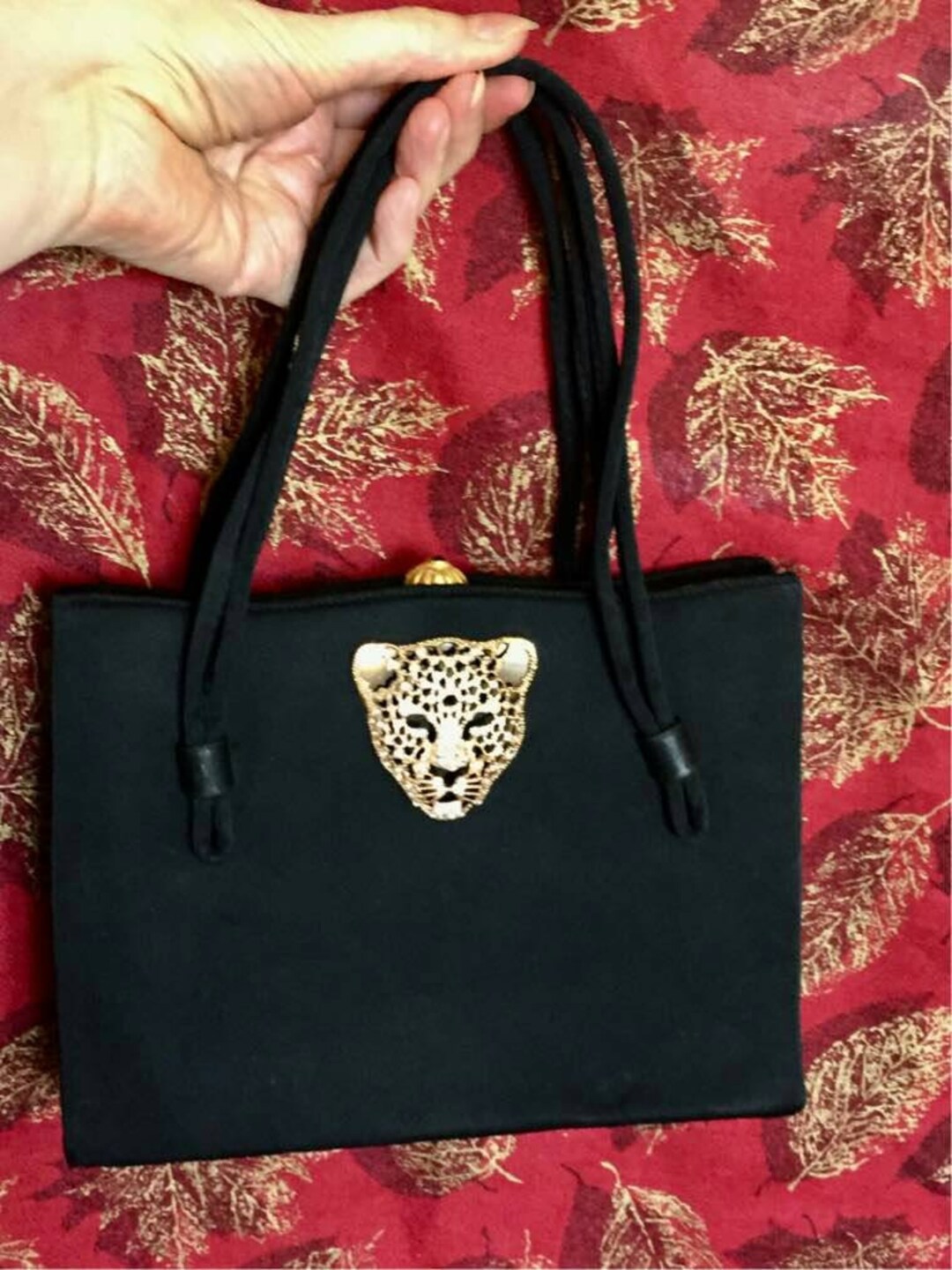 VTG Black After 5 Evening Bag Handbag Purse One of a Kind - Etsy