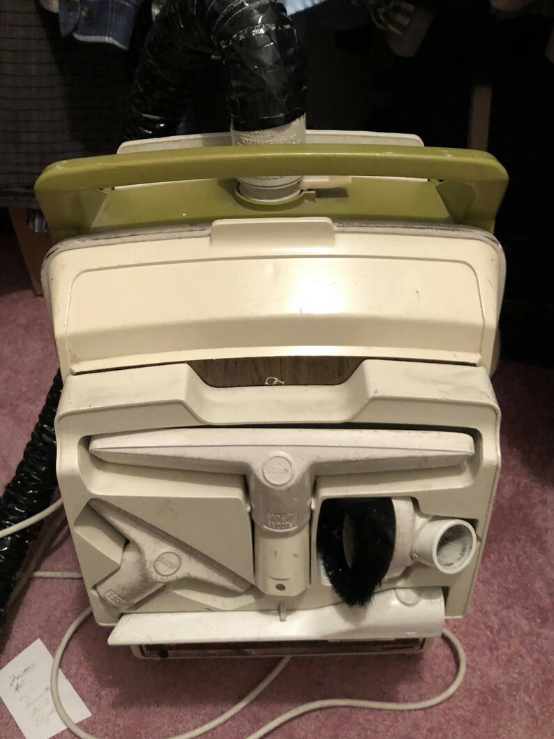 Vintage Sears Kenmore Vacuum Canister Lime Green 8.5 Amp model Etsy