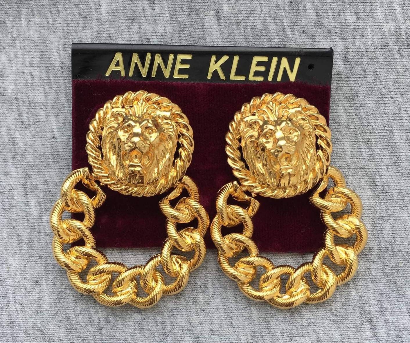 Anne Klein Gold-Tone Crystal Bead & Stone Threader Earrings