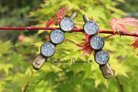 Barrettes For Thin Hair Womens Hair Accessories Alligator Etsy