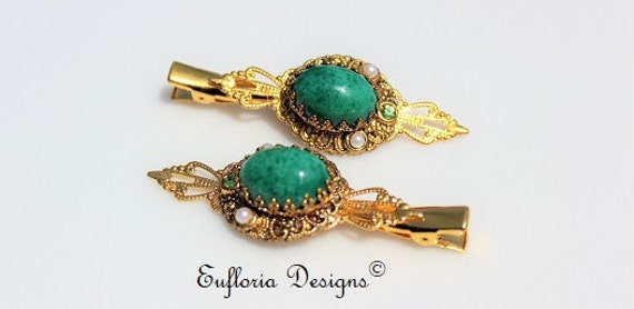 jade hair accessories