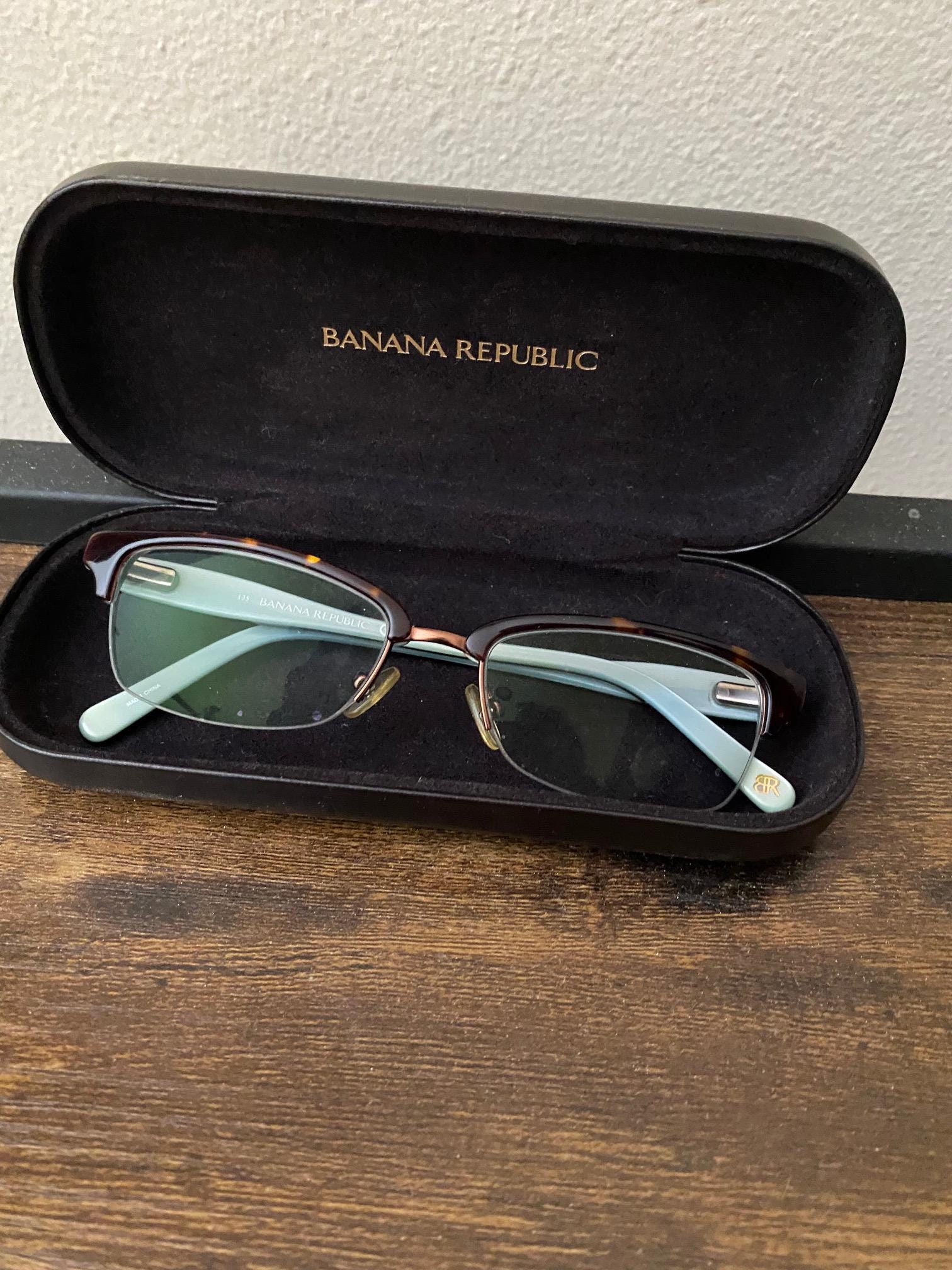 Banana Republic Alea Womens Eyeglass Frame Tortoise Mint Banana Republic Coleen Eyeglasses main image 2
