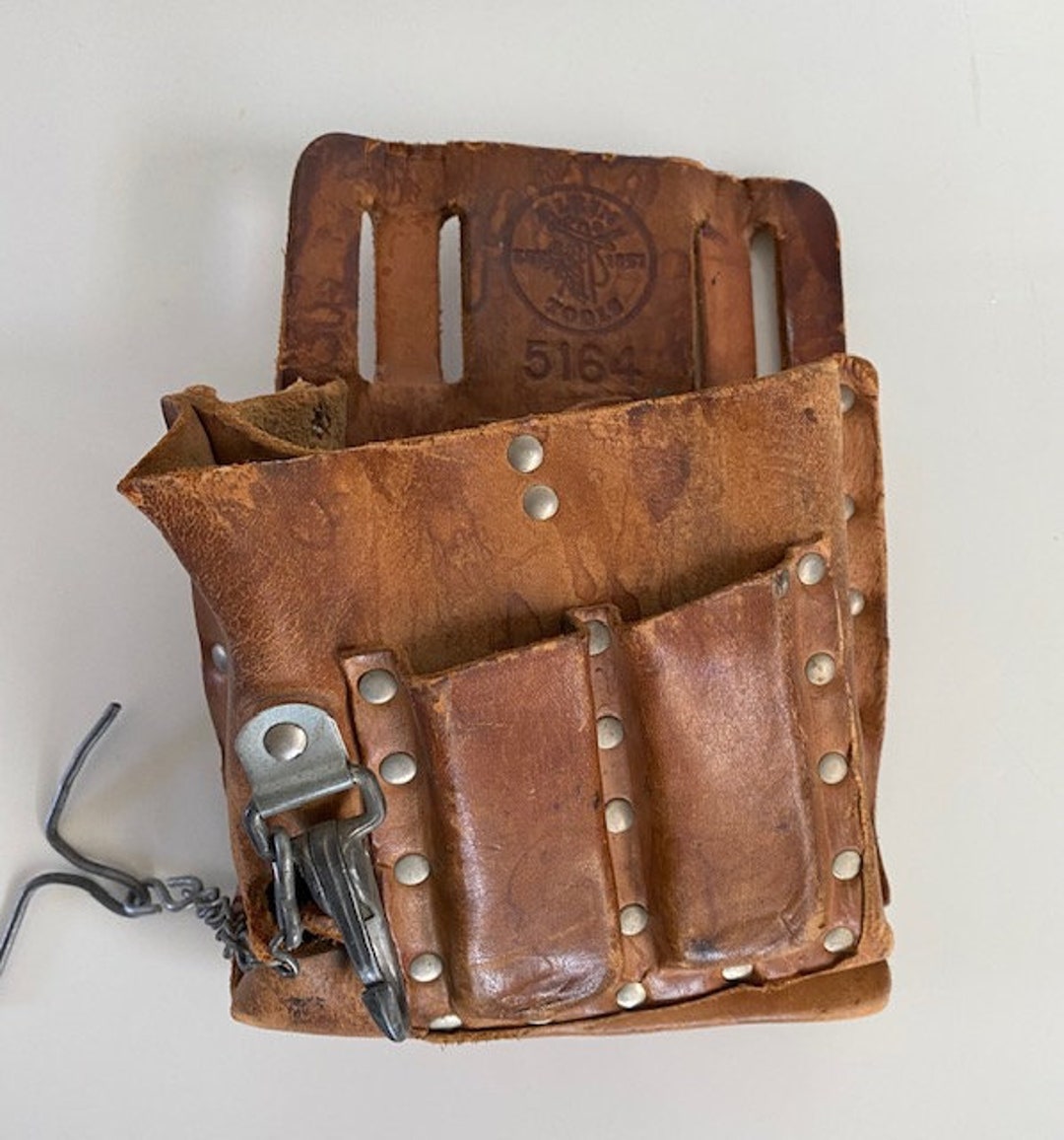 Vintage Klein Tool Pouch 5164 Leather Etsy