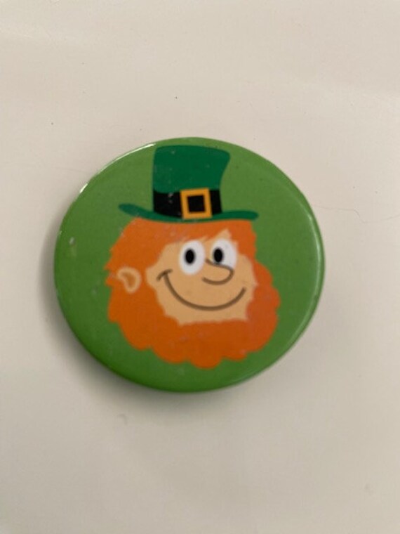 Saint Patrick Day's Vintage Button - image 2