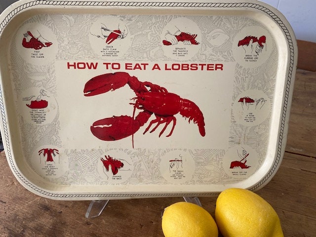 25 PACK OF HOW TO EAT A LOBSTER PAPER PLACEMATS FREE SHIPPING 