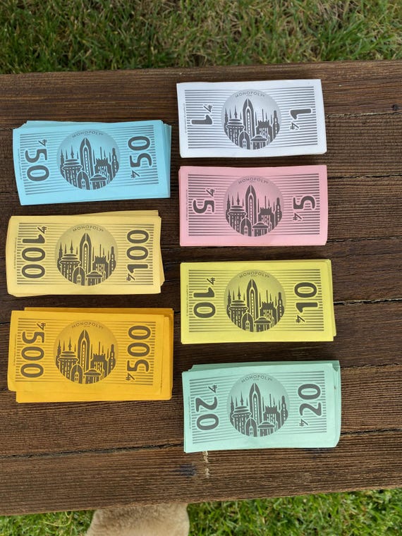 Star Wars Episode 1 Monopoly Game Money, 1999 - Etsy