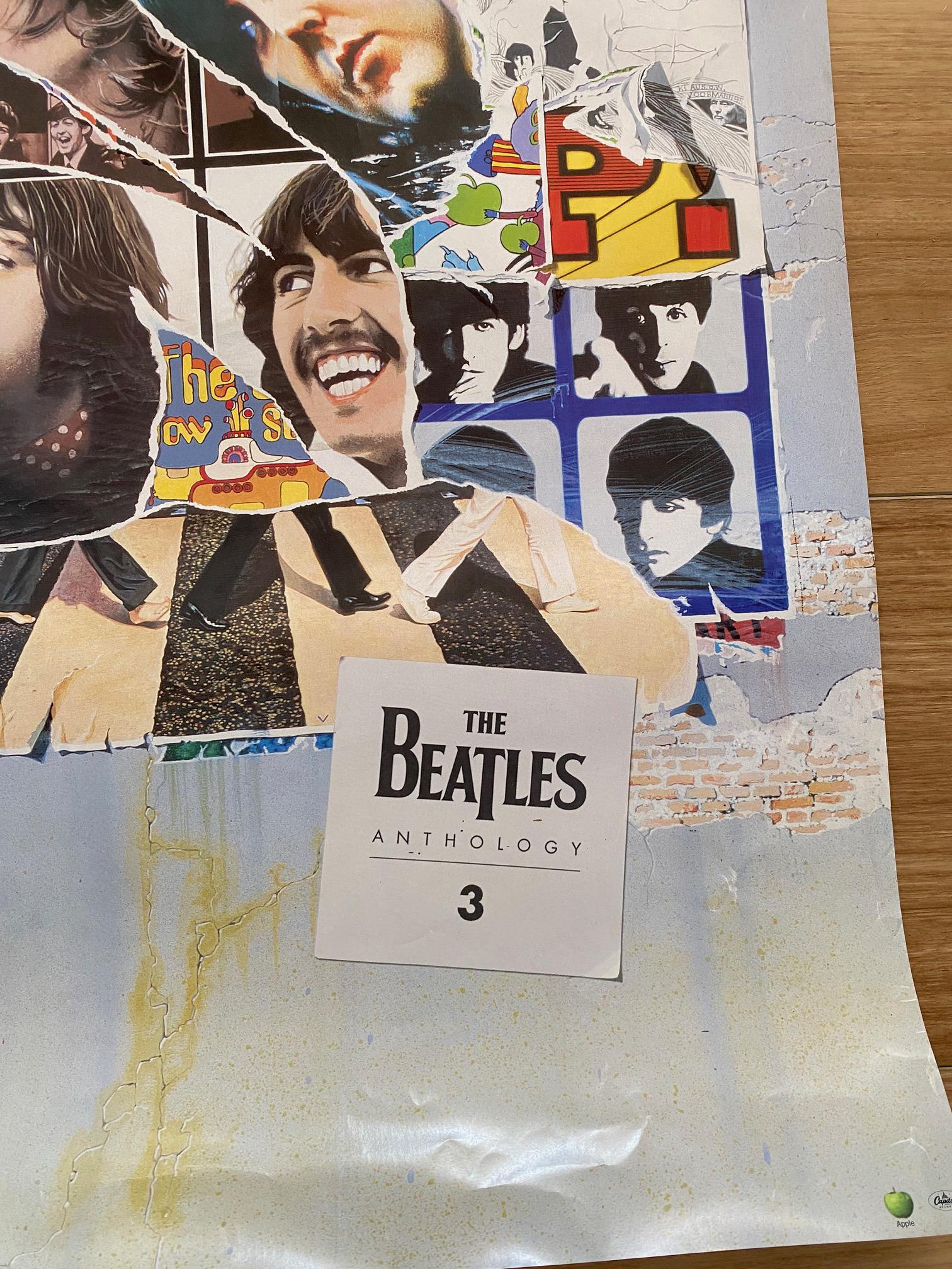 The Beatles Anthology 3 1996 Promo Poster 20