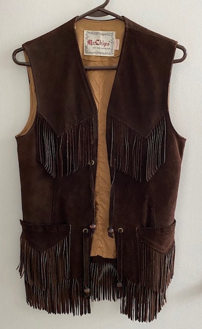 Vintage Leather Vest With Fringe,mr. Chips, off the Old Block - Etsy Australia Vintage Leather Vest With Fringe,mr. Chips, off the Old Block - Etsy Australia