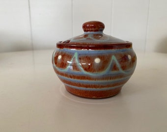 Hand Thrown Sugar Bowl with Lid