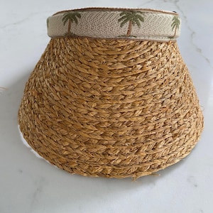 Scala Natural Fiber Sun Visor  Visor