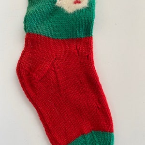 Handmade 1950&#39;s Christmas Stocking for Karen