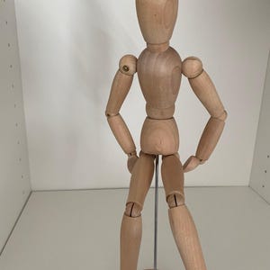Articulated Wooden Human Form