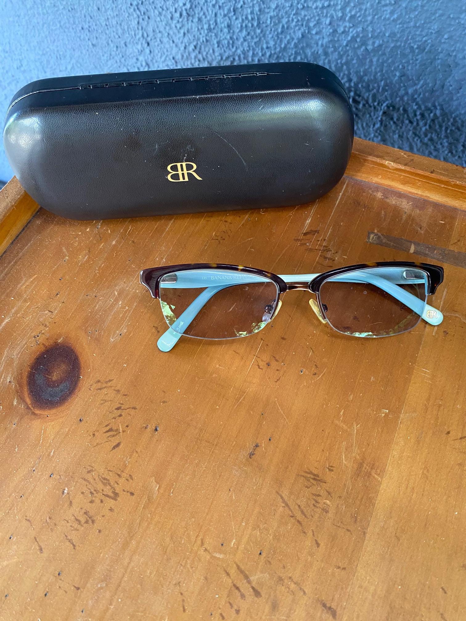 Banana Republic Alea Womens Eyeglass Frame Tortoise Mint BANANA REPUBLIC Eyeglasses BUFFY 0JSD Tortoise Mint 55MM  main image 4