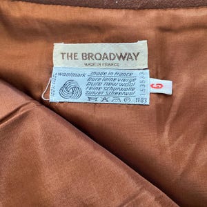 Vintage Wool Skirt from The Broadway, Made in France