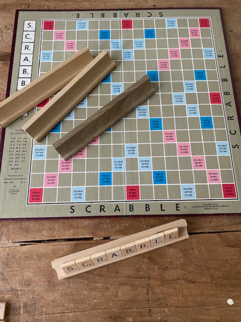 Scrabble Vintage Set 1953 - Etsy