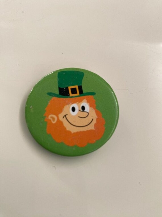 Saint Patrick Day's Vintage Button - image 1