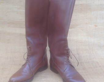 Italian Boots, Knee High, Made by Alto Gradimento