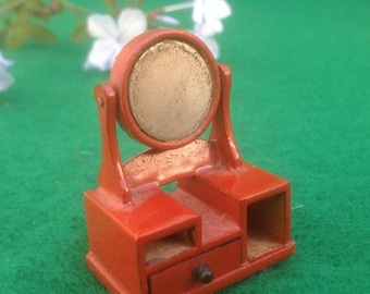 Dollhouse Miniature Vanity Mirror Vintage
