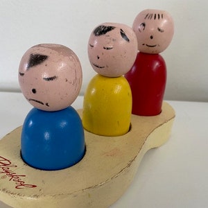 Wooden Playskool Toy, Vintage