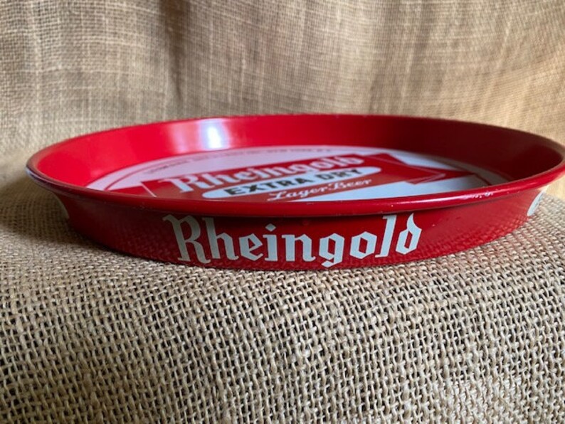 Vintage Rheingold Extra Dry Lager Beer Tray image 6