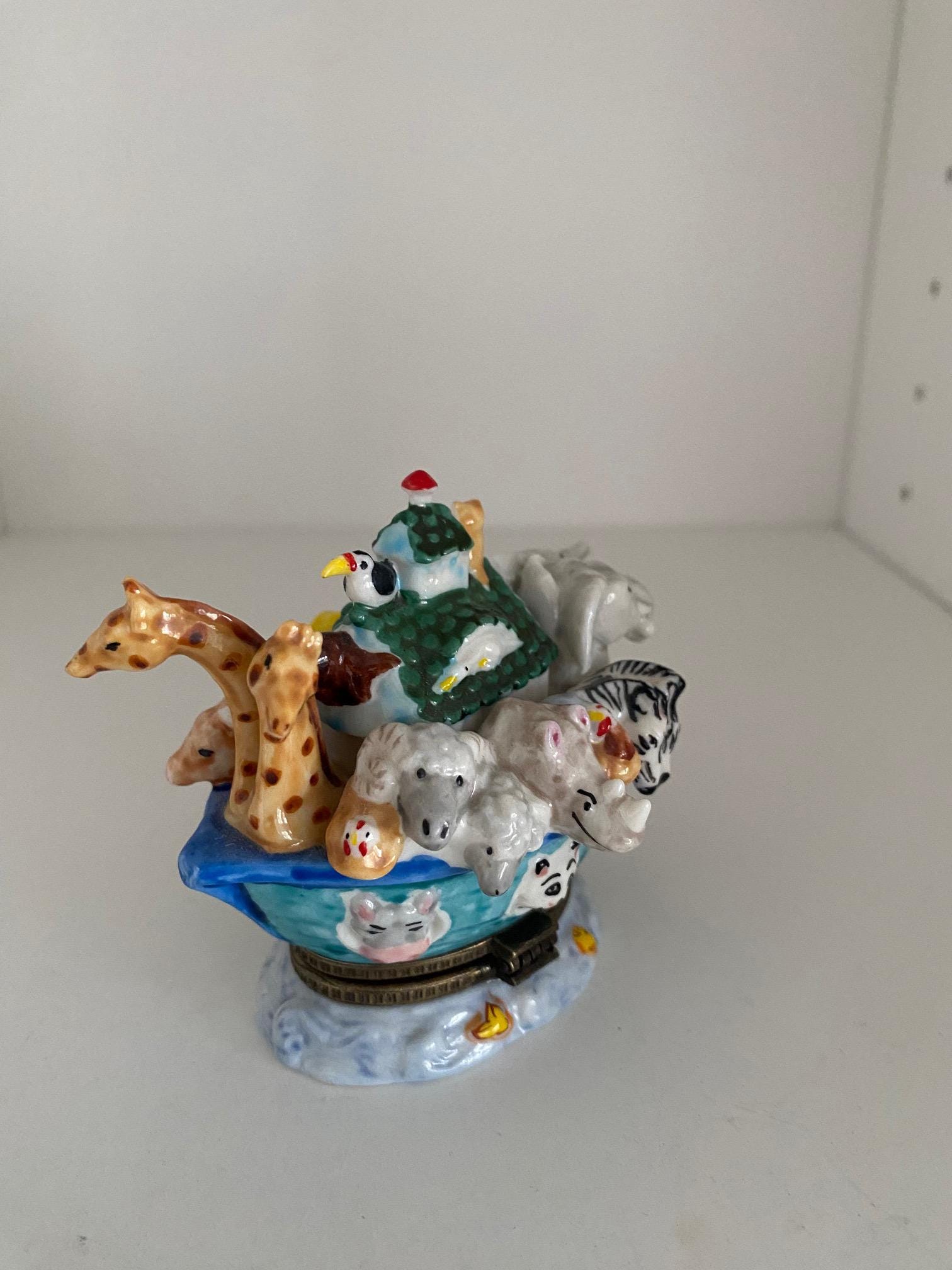 Porcelain Noah's Ark - Etsy