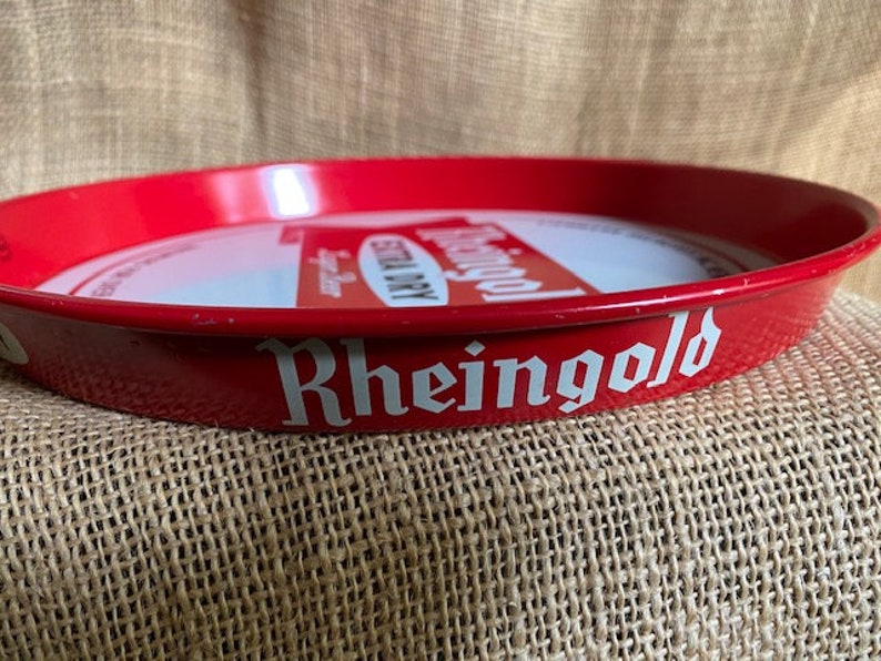 Vintage Rheingold Extra Dry Lager Beer Tray image 5