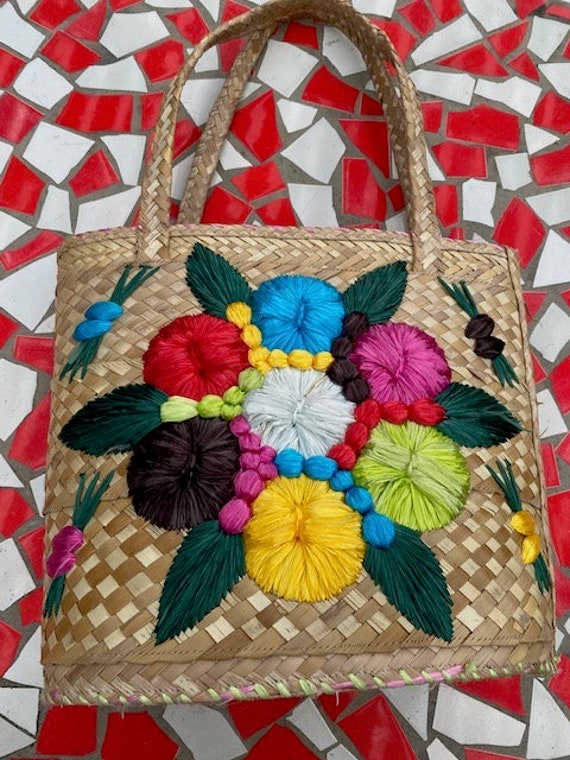 Handmade Bahamas Bag Straw Tote