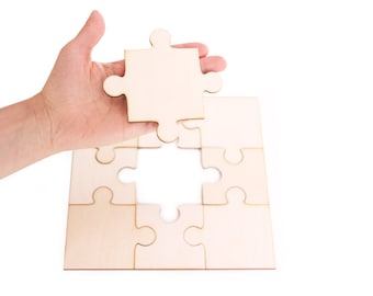 large wooden puzzle, DIY blank puzzle, wooden toy, gift ideas, wooden game, unfinished wood, birthday gift, painting, decoupage