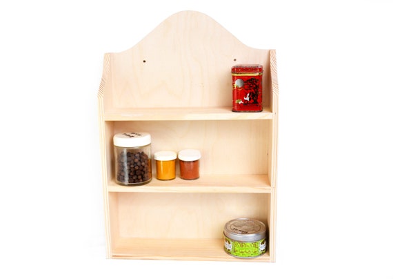 Toiletry Shelf Knick Knack Shelf Condiment Rack Wooden Spice Rack Chotskies Shelf Collectibles Shelf Primitive Spice Rack