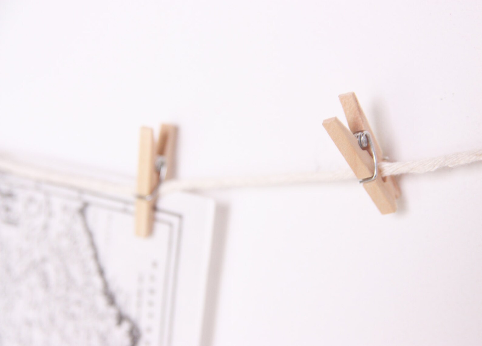 Set of 50 Mini Clothes Pegs Wooden Pegs Postcards Photos Etsy